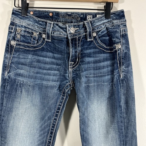 Rock Revival Hercules Relaxed Straight Medium Wash Denim Jeans Men's 33x30.5 - Picture 2 of 9