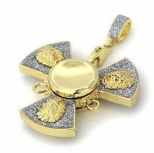 fidget spinner gold and diamond