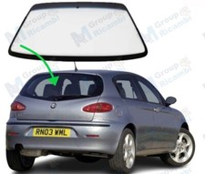 Alfa Romeo 147 2000 - 2010 Lunotto Vetro Posteriore Dietro