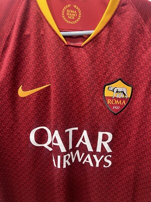 Football Shirt Nike AS Roma 2018/19 Stadium Home 919020-677 Jersey