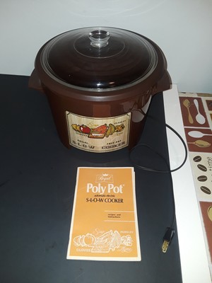 Vintage Regal Poly Pot Automatic Electric Slow Cooker Crock Pot