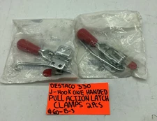 Destaco 330 J-Hook One Handed Pull Action Latch Clamps (2pcs) (#60-B-3)