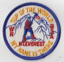 BSA WR Mt. Everest Top of the World My Name is There BLU Bdr. [YA1187]