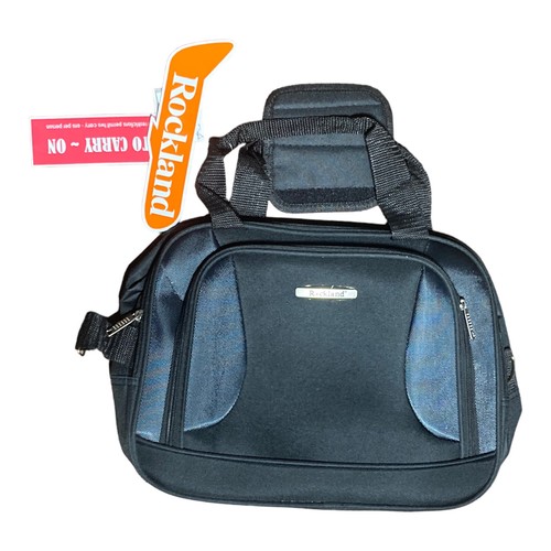 Rockland Carry On Tote Bag Luggage Black 14 x 12 x 4 3/4" NWT eBay