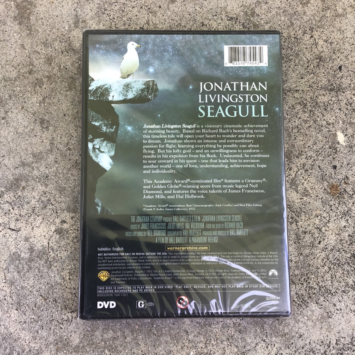 Sealed Jonathan Livingston Seagull DVD 883316745434| eBay
