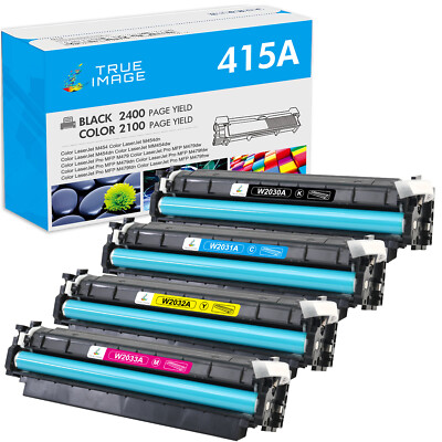 XXL Toner für HP 415A Color LaserJet M454dn M454dw MFP M479dw M479dn K/M Chip