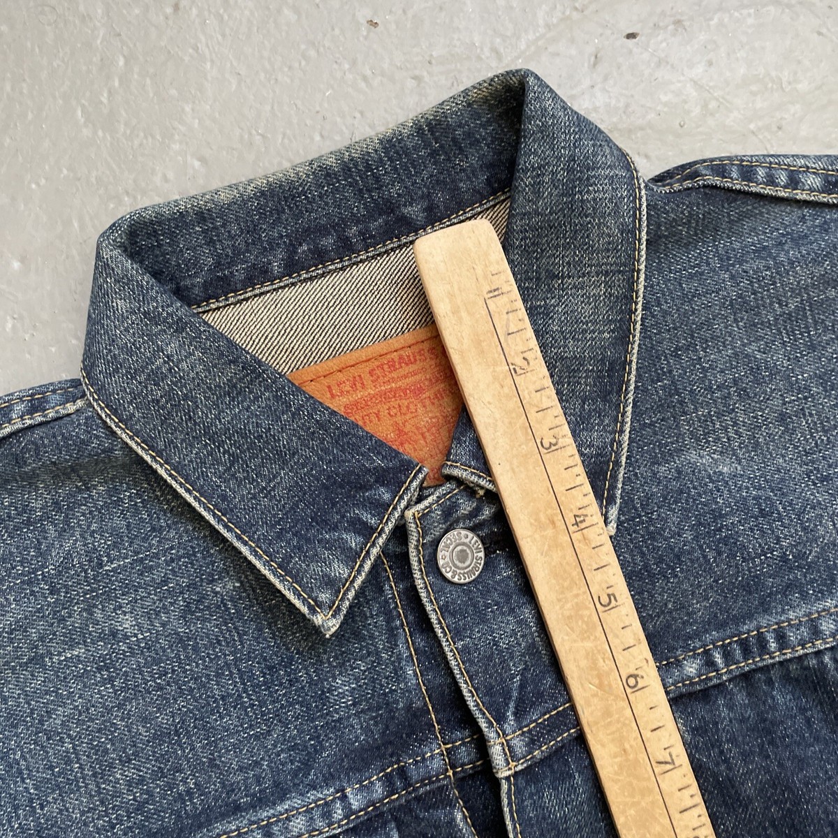 Levis 51507 Type 2 Selvedge Denim Trucker Vintage Big E LVC Japan