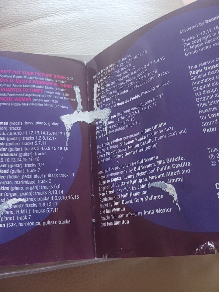 Stone Alone - Bill Wyman 2006 Expanded Edition SEE DESCRIPTION CD 18 Tracks - image 4 of 4