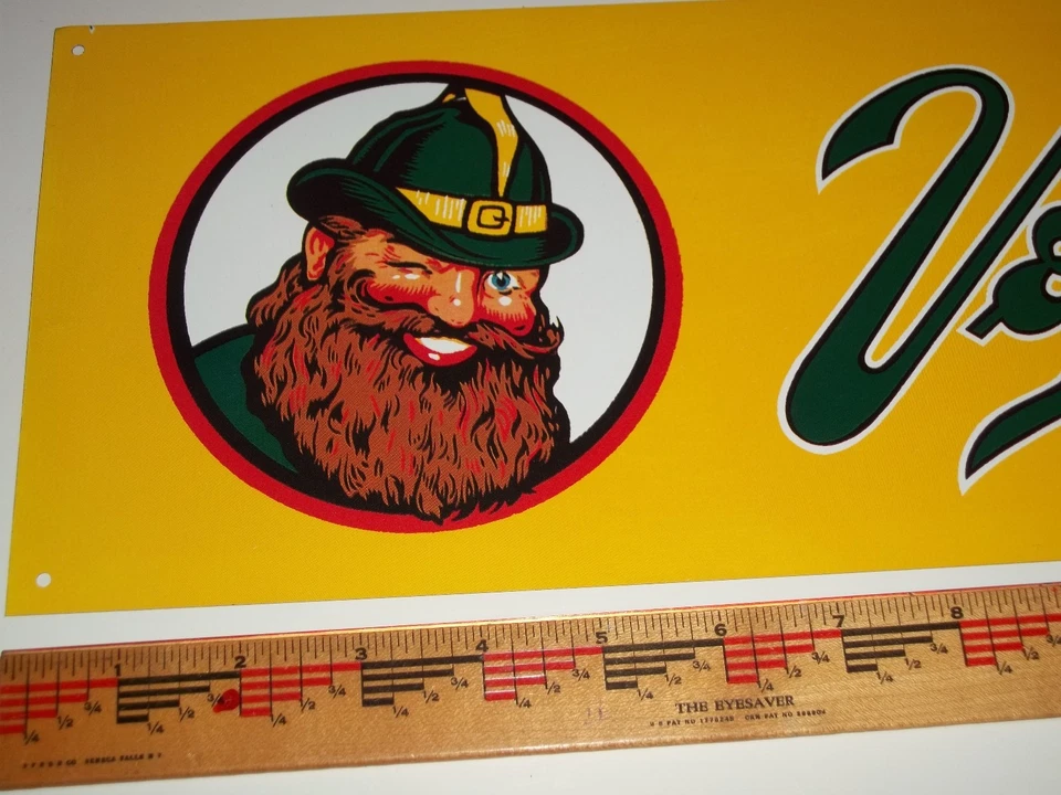 小心! 不是 20 世纪 50 年代假! VERNOR'S GINGER ALE 'GOLD BACK' ca1999 幻想签名 — 第 3/4 张图片