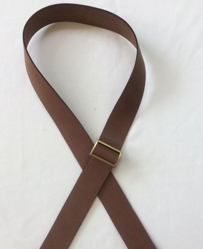 1.5" Quality Leather Adjustable Convertible Slide Cross Body Bag Strap 3 Colors - Picture 8 of 12