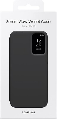 Samsung Smart View Wallet Case Cover EF-ZA346 für Galaxy A34 5G  - NEU