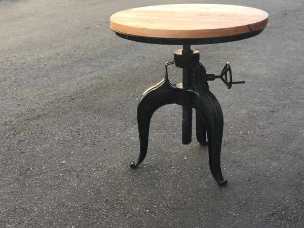 Industrial round crank table deals