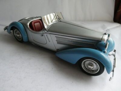 CMC M-075B AUDI FRONT 225 ROADSTER 1935 LTD EDITION, SILBER, BLAU NEUWERTIG/BOXED