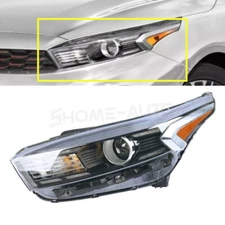 Halogen Projector Headlight For 2022 2023 Kia Forte W/ LED DRL Driver Left Side