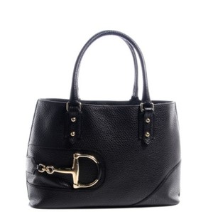 gucci black pebbled leather bag