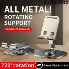 720 Rotate Aluminum Alloy Portable Tablet Holder For iPad Adjustable Flexible Fo