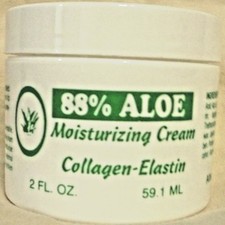 ALOE VERA FACE MOISTURIZER CREAM COLLAGEN ELASTIN CREME VITAMIN E A D JOJOBA OIL