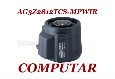 Computar AG3Z2812TCS-MPWIR Lens W/2.8-8.5mm F1.2 CS 4k HD P-iris IR Corrected