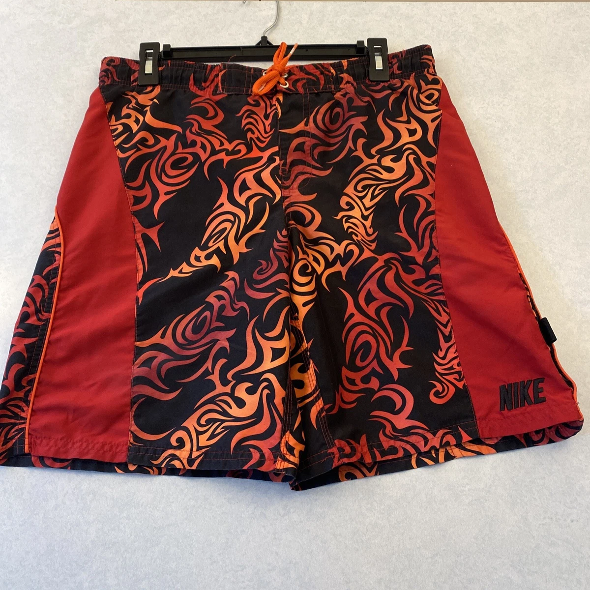 Short de bain outlet nike rouge