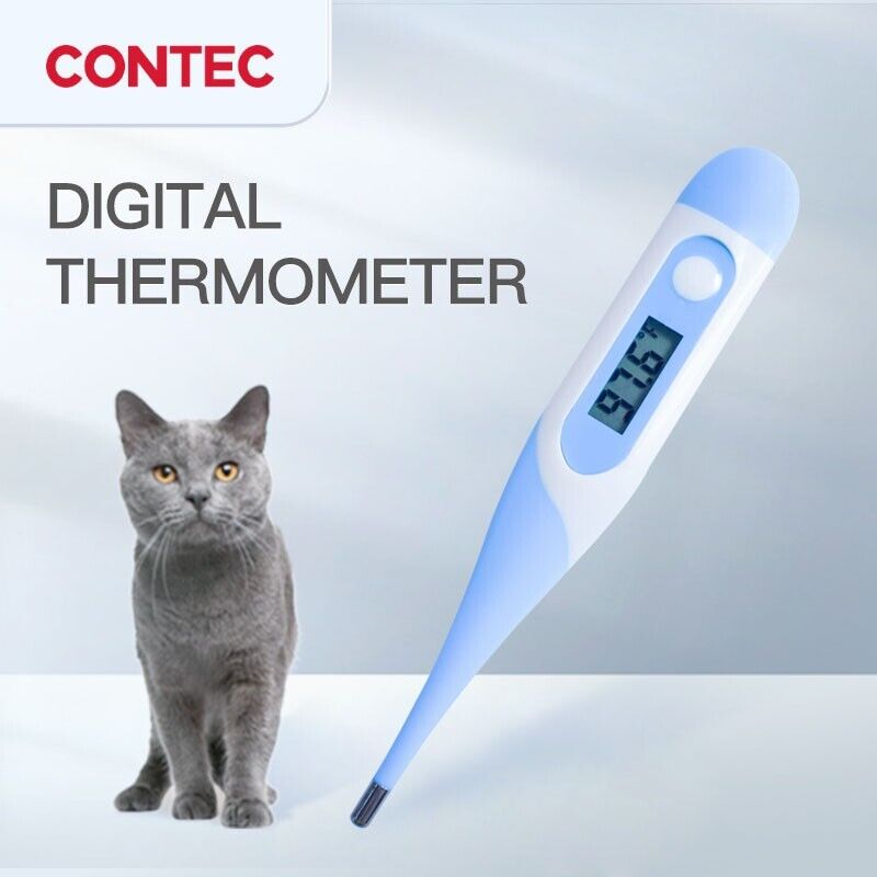 US CONTEC Digital Thermometer Temperature Measurement TEMP probe Waterproof VET