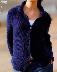 button knit cardigan mango