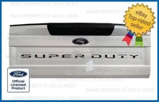 2022 Ford F250 Super Duty Tailgate Letters Decals Stickers Matte Black Blackout