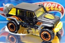 2020 Hot Wheels Hw Hot Trucks 17 Jeep Wrangler Black