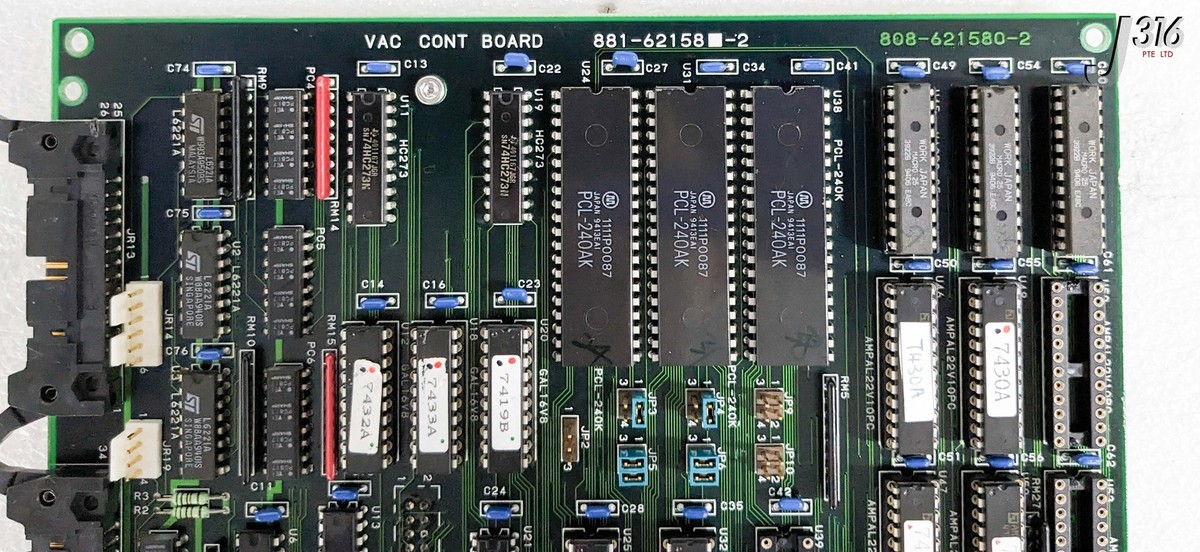36399 TEL PCB, VAC CONT BD 808-621580-2 W/ 881-521470-1 881 36399 TEL PCB, VAC CONT BD 808-621580-2 W/ 881-521470-1 881