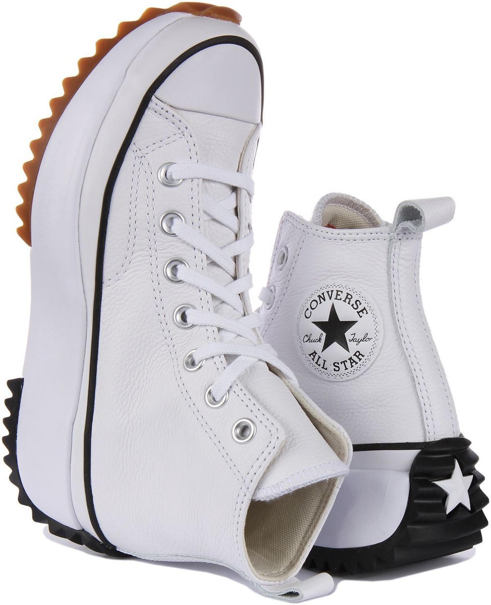 未使用 Converse Run Star hike Hi WHITE 24cm Converse All Stars Chuck 70 Run Star Hike Hi Platform White