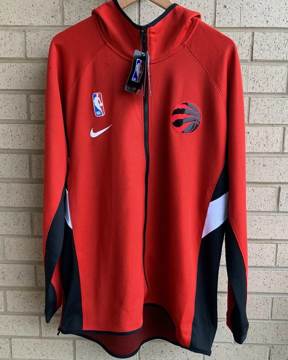 Nike NBA Toronto Raptors Therma Flex Showtime Full Zip Hoodie AV0829-657 L-Tall for sale online