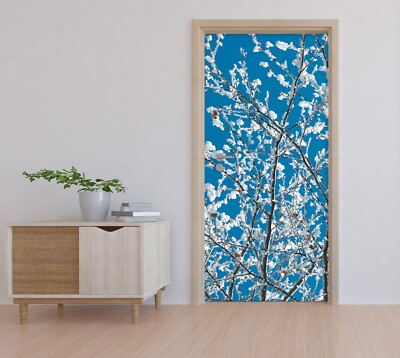 3D Flower Branch A62 Door Wall Mural Photo Wall Sticker Decal Assaf Frank Sinsin