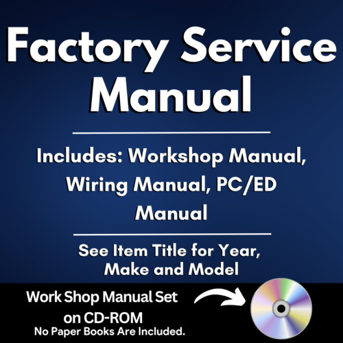 1996 1997 1998 1999 Ford Mustang Service Repair Manual Cd