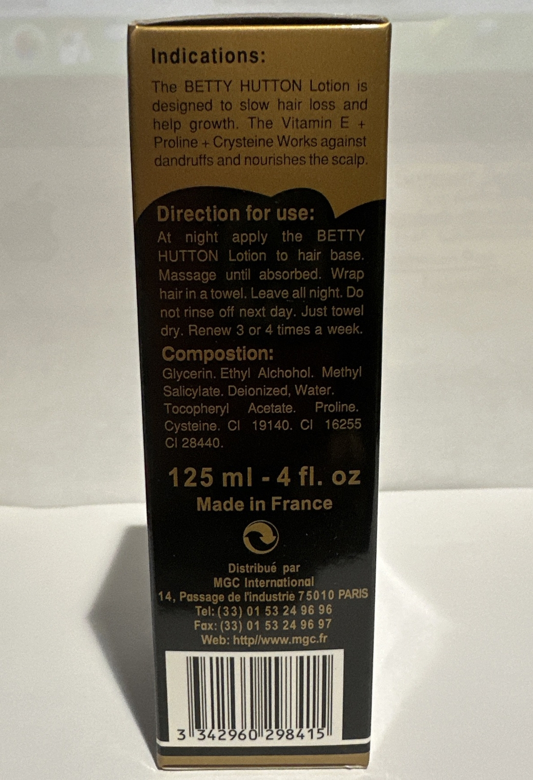 Betty Hutton Hair Pouss Plus Lotion Capillaire Grow Aid 4 oz, 120 ml Croissante eBay