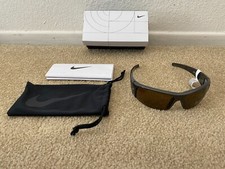 Men's Nike Black Diverge Sunglasses Sport EV0327 Polarized Brown Lens w/Tags Box