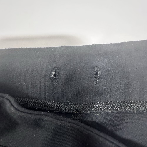 Lululemon Split Hem Cropped Leggings Black Capri Flare missing Drawstring - Bild 7 von 8