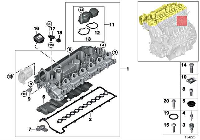 NEW BMW X3 X5 X6 E60 E61 E65 E66 E70 E71 E83 E90 E91 BREATHER 