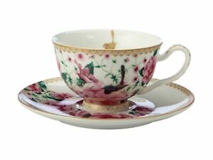 Maxwell &amp; Williams Teas &amp; C&#039;s Silk Road Footed Cup &amp; Saucer 200ML White