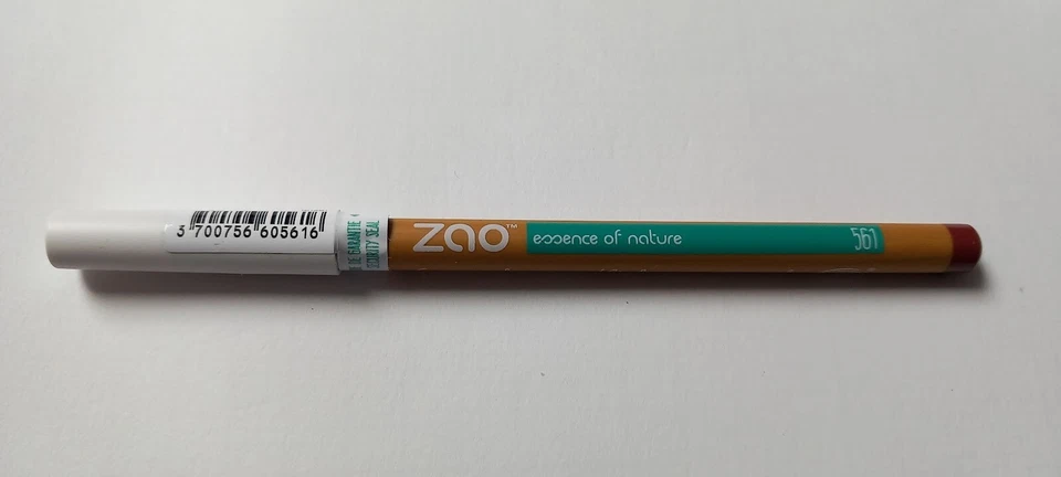 Crayon multi-usages sourcils, yeux, lèvres Bio "ZAO" N°561 ocre rouge 1,1 g neuf - Photo 1/1