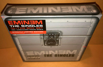 Eminem CD Hit Singles 11 disc Box Set Lose Yourself Without Me