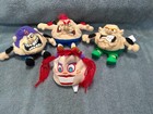 Vintage Silly Slammers Plush Toys Lot — photo 1