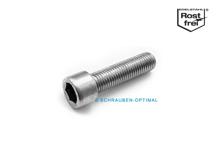Sechskantschrauben M3 X 5 DIN 933 Edelstahl A2 (5 S Produktbild-Vorschau 7