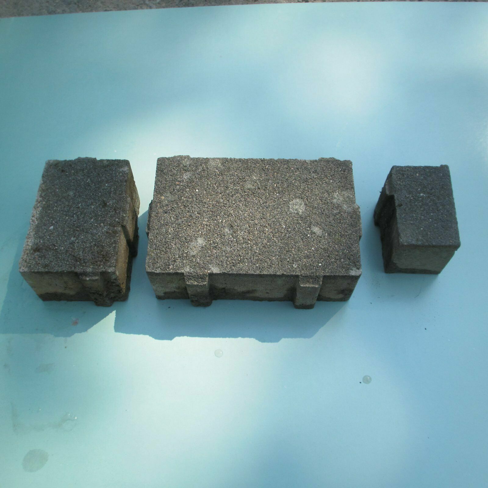 RINN Pflastersteine 16 x 24 cm grau, Rechteckpflaster 1 bis 40 qm PKW