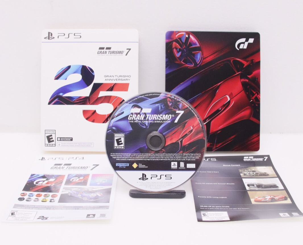 Gran Turismo 7 25th Anniversary Steel book Edition (Sony