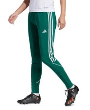 Size M- Adidas Originals Women's TIRO23 Soccer Pants, Collegiate Green/White.