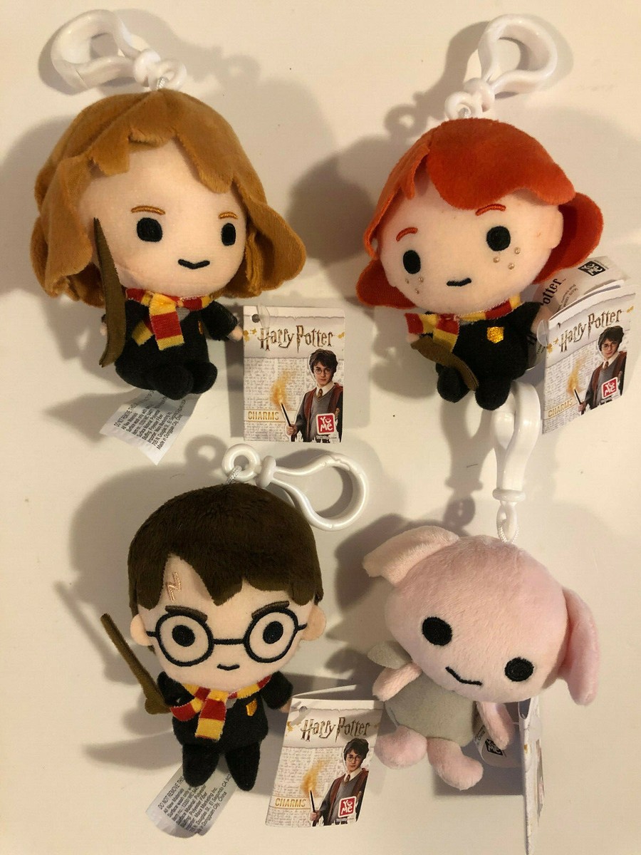 HARRY POTTER Character Plush Bag Clip by YO ME Maxx - You Pick