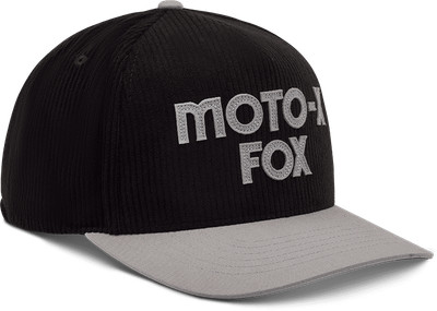 Caps Fox Racing Moto-X Corduroy Hat Circa74 Special Edition - Black-