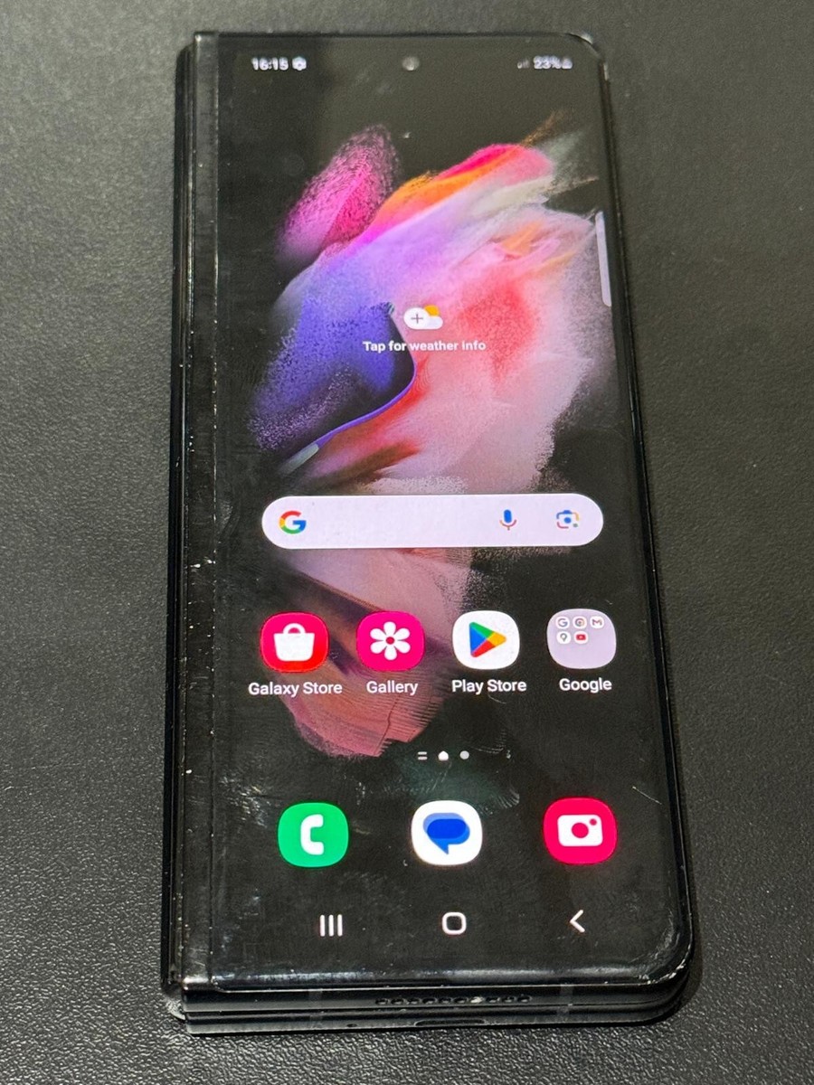 Samsung Galaxy Z Fold 3 5G SM-F926B/DS - 256GB - Black