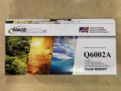 NEW SEALED Yellow Toner LaserJet 1600 2600 2605 CM1015/1017 Canon LBP5000/5100