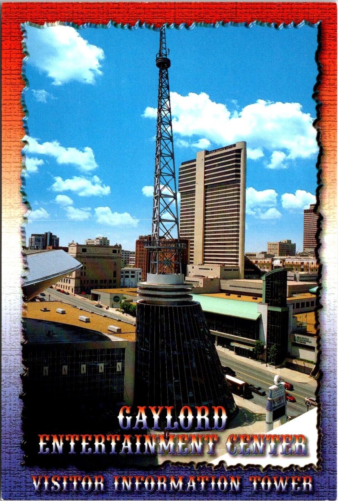 Postcard Gaylord Entertainment Center Nashville Predators Tennessee C70