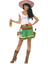 Tequila Shooter Girl Costume - XS - Smiffys